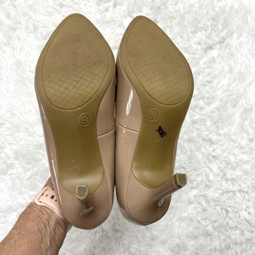 Merona Natural Beige High Heels Size 8 1/2